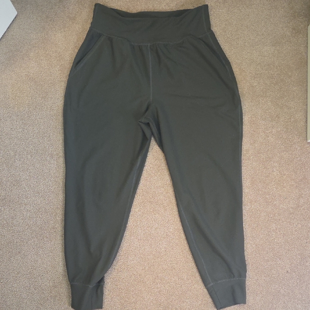 Old Navy Olive Green Jogger Track Pants